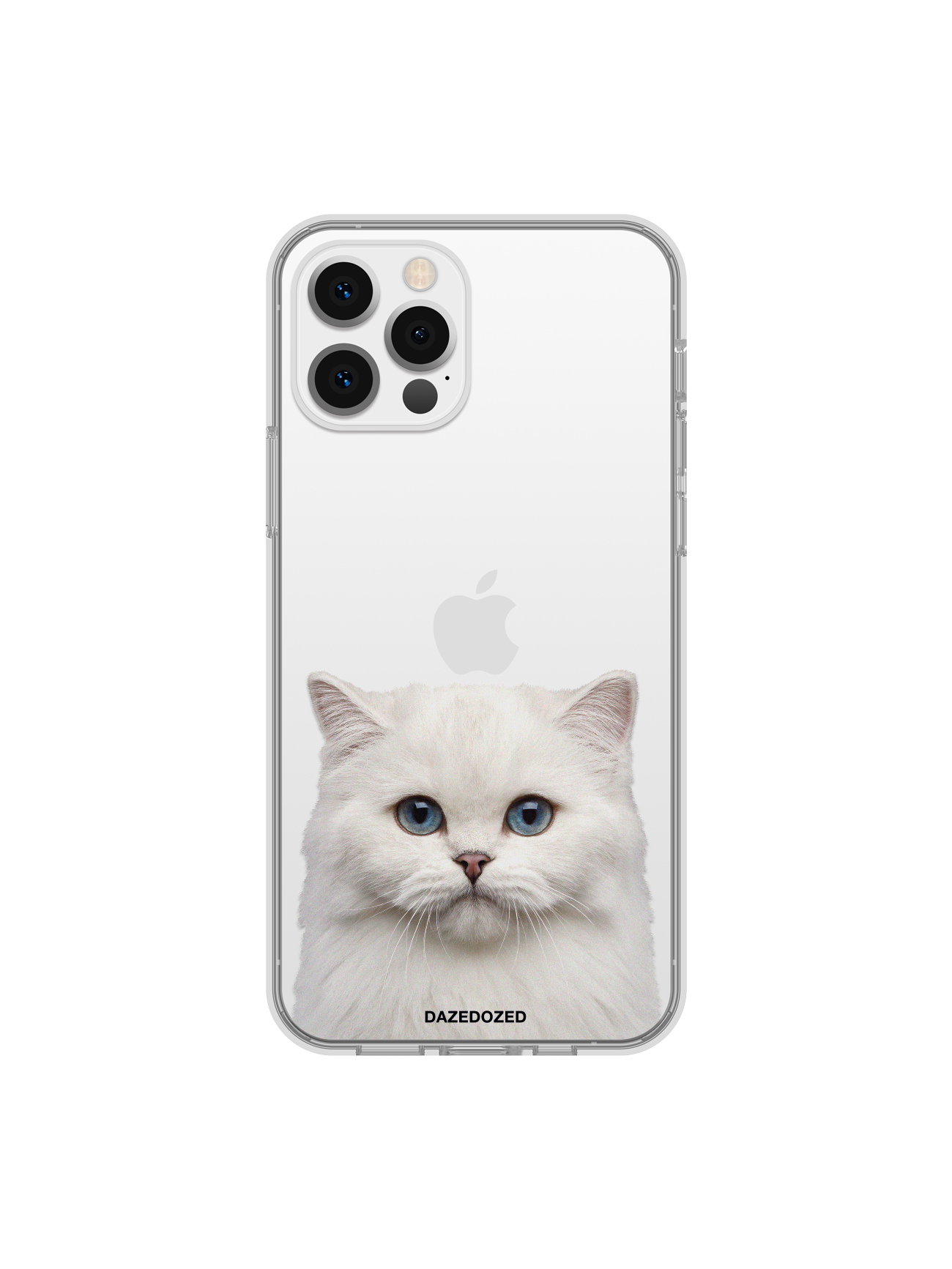 White Cat With Blue Eyes Phone Case